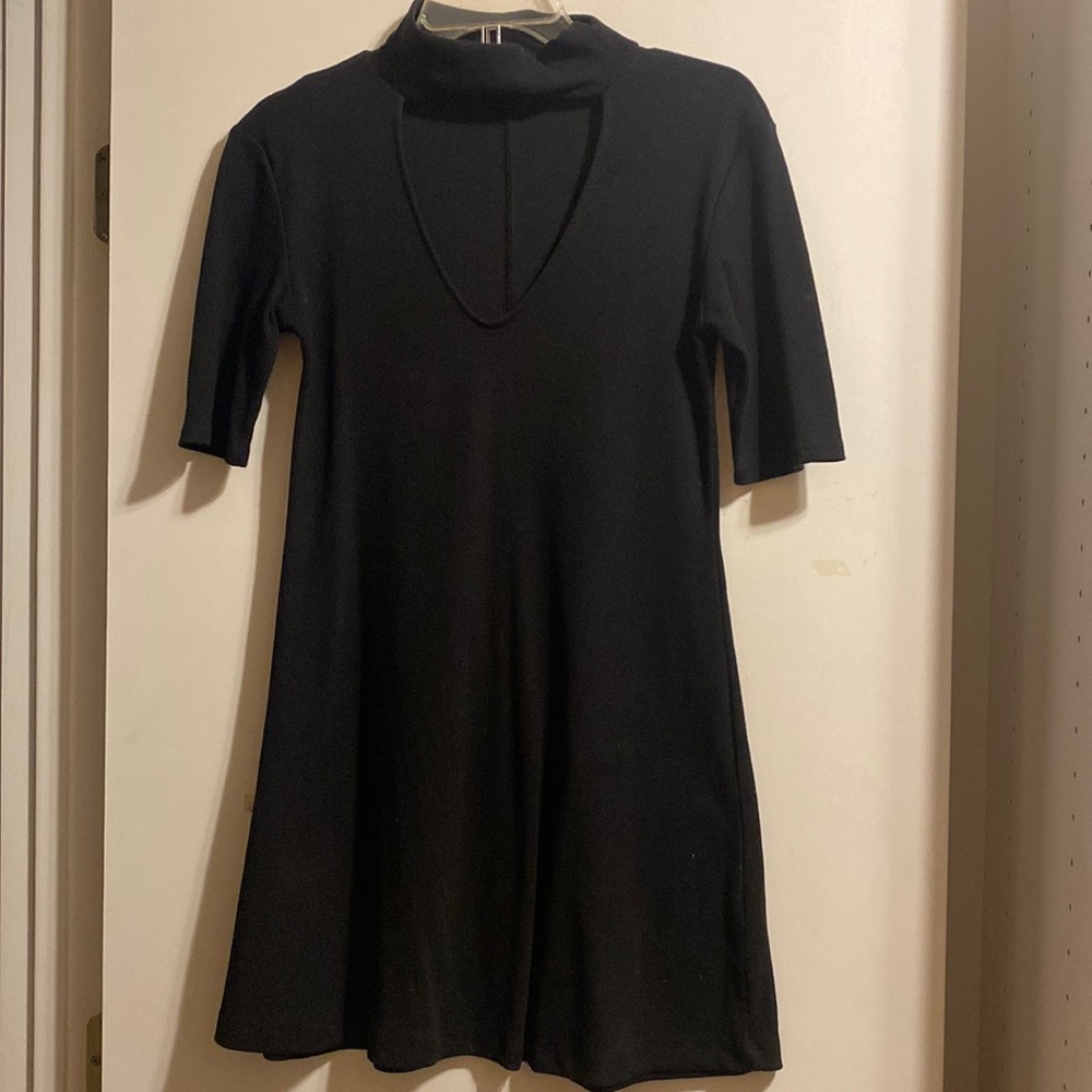 LA hearts black flowy dress